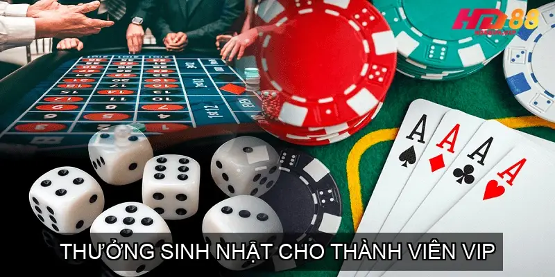 Thưởng Sinh Nhật Cho Thành Viên VIP