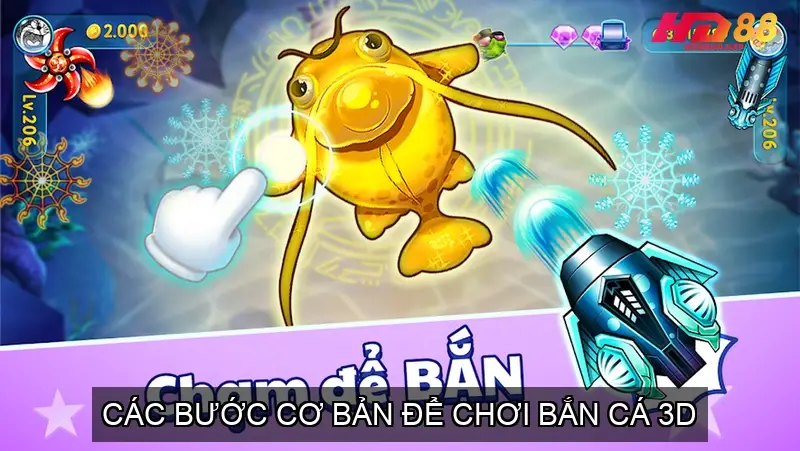 Bắn Cá 3D Khám Phá Thế Giới Đại Dương Sống Động 4 Các Bước Cơ Bản Để Chơi Bắn Cá 3D