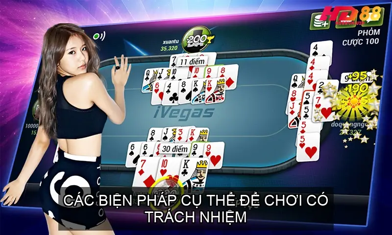 Chơi có trách nhiệm nhà cái HD88 - Những lưu ý khi chơi 4 Các biện pháp cụ thể để chơi có trách nhiệm