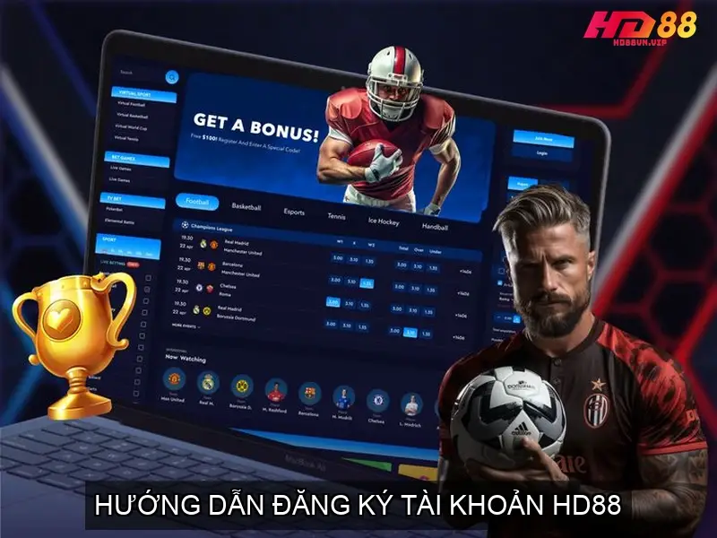 Hướng dẫn đăng ký tài khoản HD88