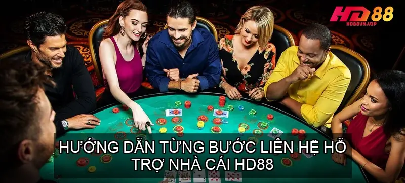 Hướng dẫn từng bước liên hệ hỗ trợ nhà cái HD88