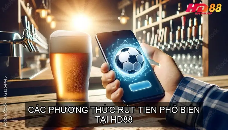Các Phương Thức Rút Tiền Phổ Biến Tại HD88