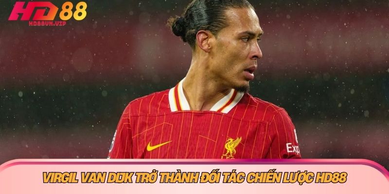 Virgil van Dijk trở thành đối tác chiến lược HD88